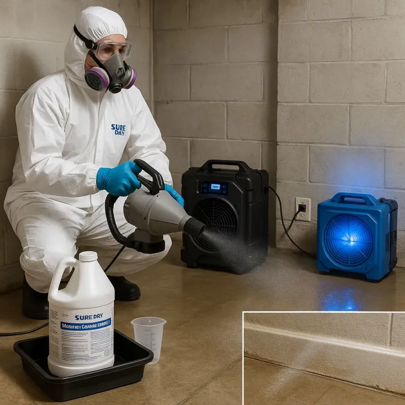 Sanitization and Odor Removal process in Saginaw Township North, MI