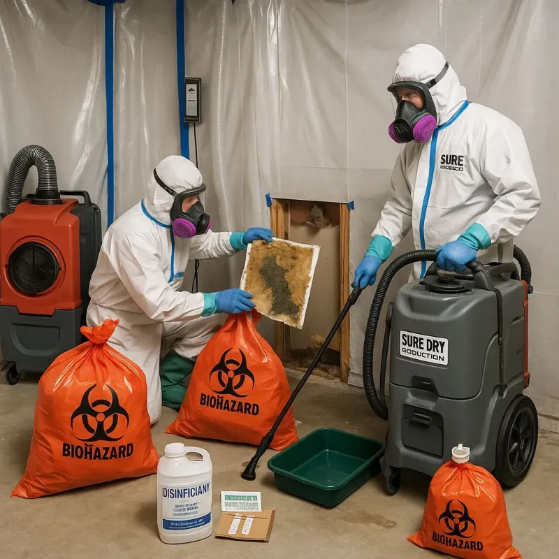 Contaminated Water Handling Protocols process in Saginaw Township North, MI